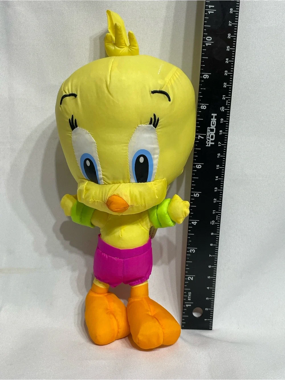 Vintage Fisher-Price Baby Looney Tunes Bath Time Fun Baby Tweety nylon plush toy